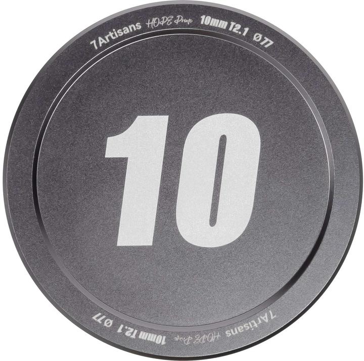 Image du produit 7artisans Focale fixe 10mm T/2.1 - MFT (Micro Four Thirds)