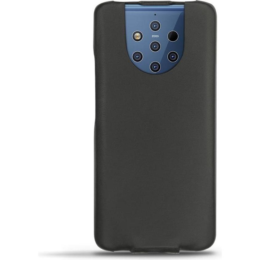 Thumbnail - Noreve Lederschutzhülle vertikal (Nokia 9 PureView), Smartphone Hülle, Beige