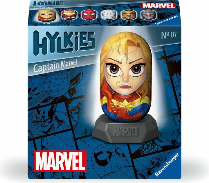 Produktbild Ravensburger Hylkies: Die neue Sammelfigurenreihe zum selbst zusammenbauen. Figur #07 - Captain (54 Teile)
