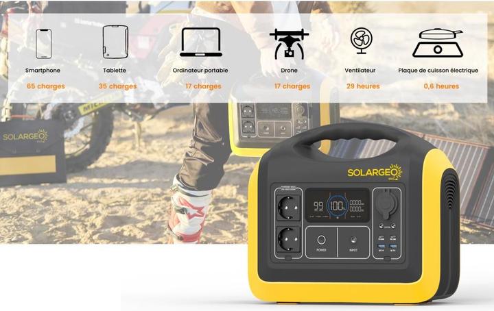 Actual product image Solargeo Helioser (992 Wh, 14 kg)