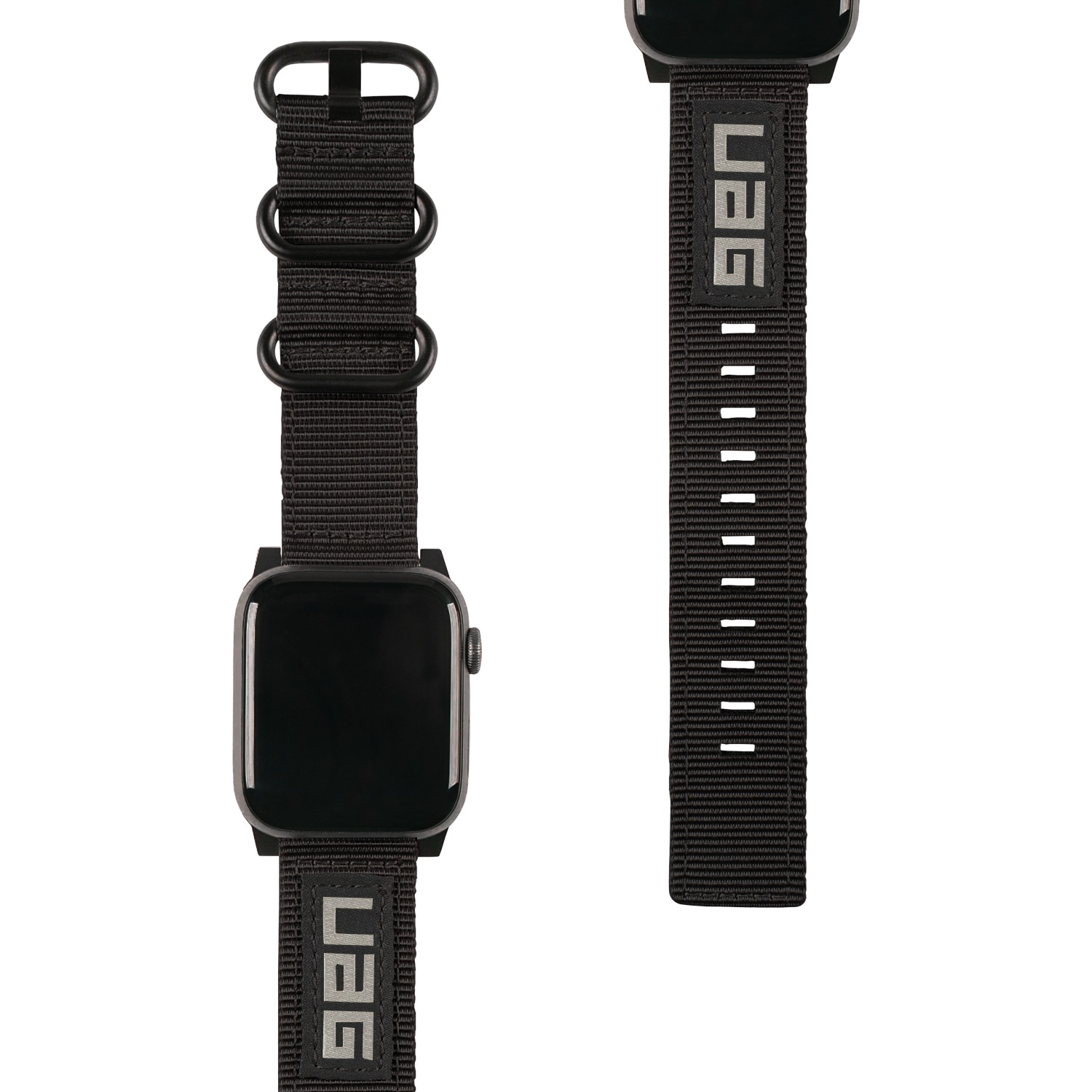 UAG Nato Eco Strap Apple Watch 42/44mm schw. (Apple Watch), Uhrenarmband, Schwarz