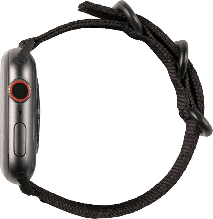Actual product image UAG Nato Eco Strap Apple Watch 42/44mm black. (Apple Watch)