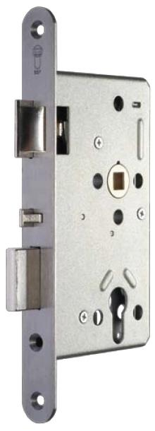 Actual product image SSF Panic mortice lock Series 20 APK Panic function E rounded 24/65/72/9 mm DIN right Stainless steel... (Mortise lock)
