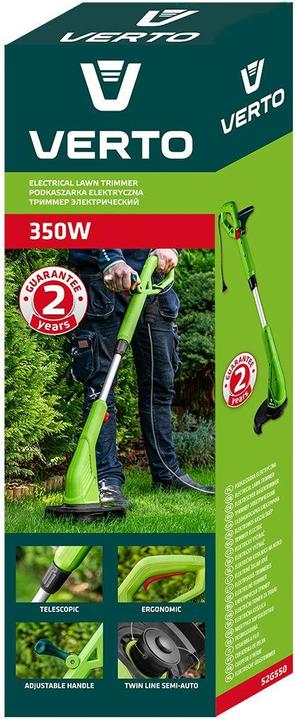Produktbild Verto 52G550 Grass Trimmer 350W (Trimmfaden)