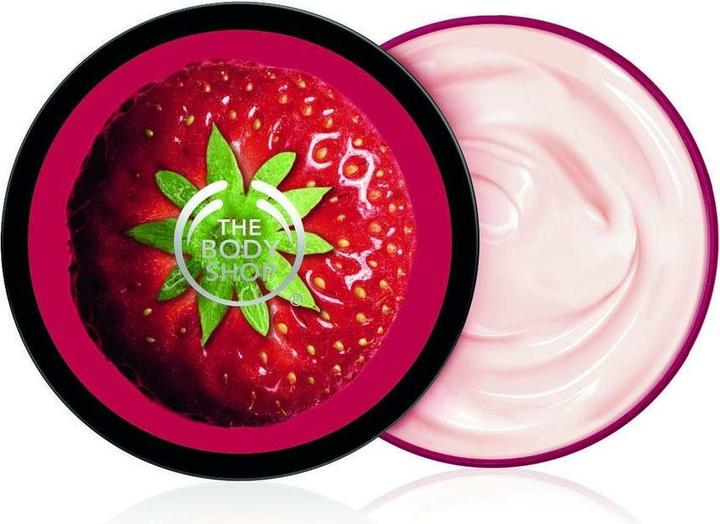 Produktbild The Body Shop - Strawberry Body Butter - Moisturizing body butter with the scent of strawberries - (Body Butter, 200 ml)