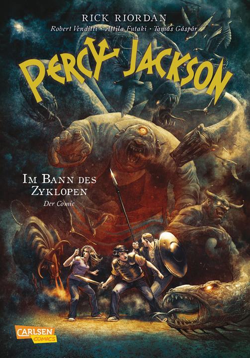 Produktbild Im Bann des Zyklopen (Deutsch, Attila Futaki, Harriet Fricke, Rick Riordan, Robert Venditti, 2013)