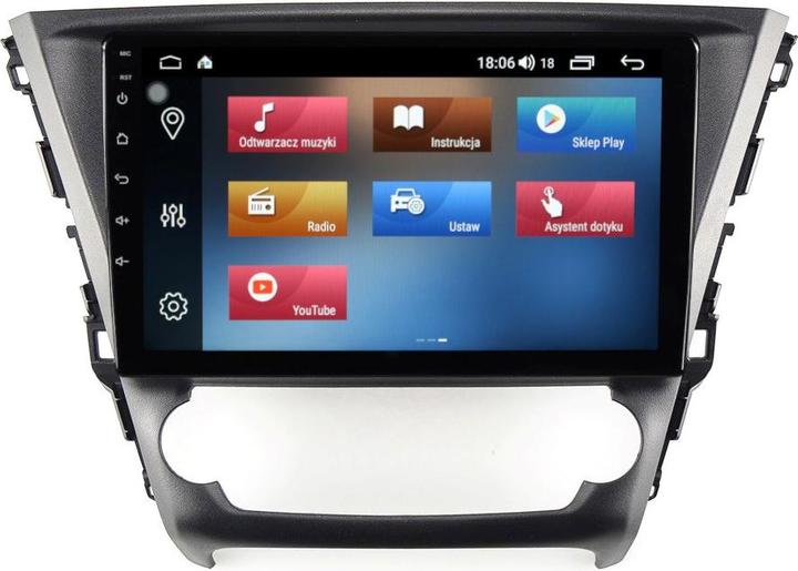 No Name GPS-Navigationsradio Toyota Avensis 2015-18 Android