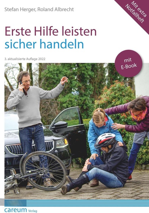Produktbild Erste Hilfe leisten - sicher handeln (Deutsch, Stefan Herger, Roland Albrecht, 2022)