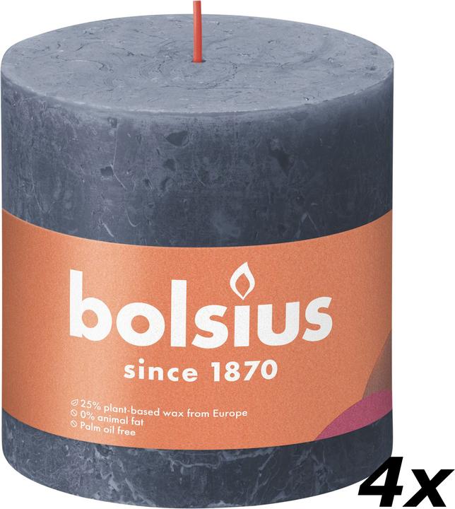 Actual product image Bolsius Set of 4 Pillar Candle (4 pcs.)