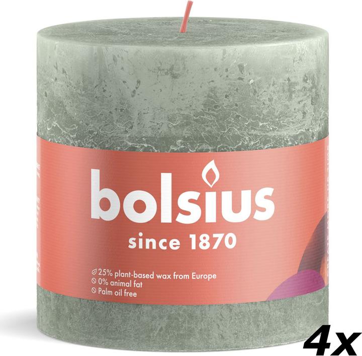 Image du produit Bolsius Lot de 4 bougies (4 pcs)