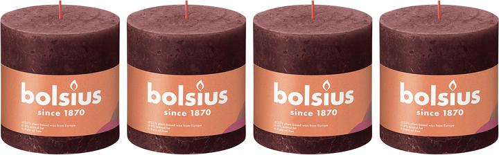 Produktbild Bolsius 4er-Set Stumpenkerze (4 Stk.)