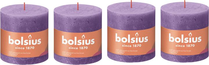 Produktbild Bolsius 4er-Set Stumpenkerze (4 Stk.)