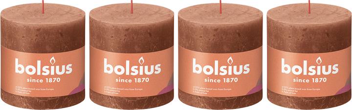 Produktbild Bolsius 4er-Set Stumpenkerze (4 Stk.)