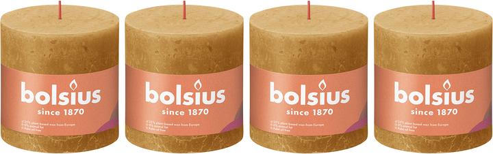 Produktbild Bolsius 4er-Set Stumpenkerze (4 Stk.)