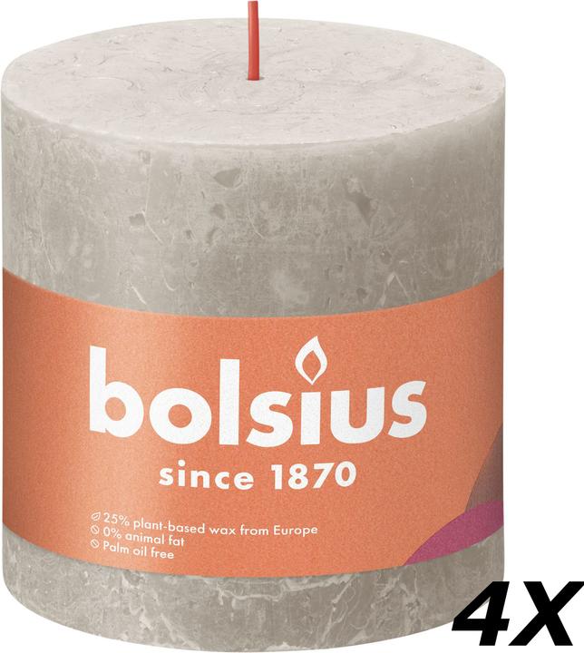 Image du produit Bolsius Lot de 4 bougies (4 pcs)