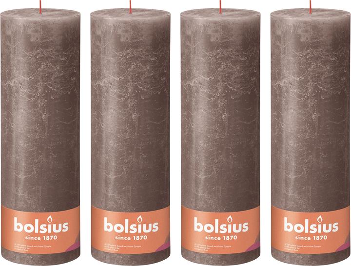 Image du produit Bolsius Lot de 4 bougies (4 pcs)