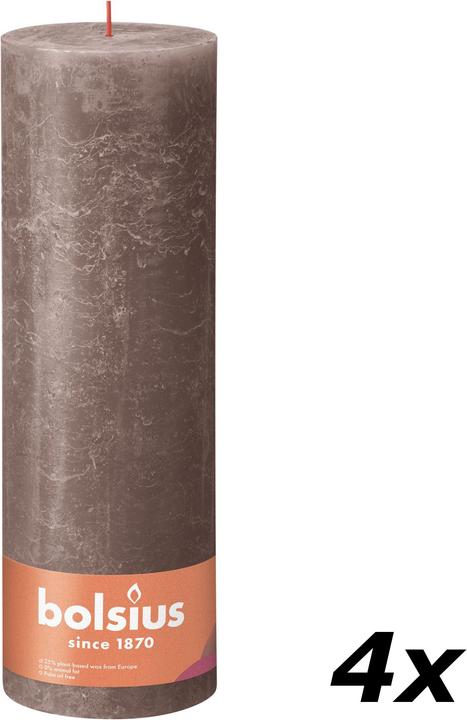 Image du produit Bolsius Lot de 4 bougies (4 pcs)