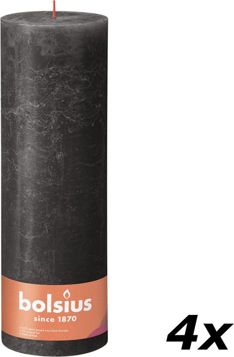 Actual product image Bolsius Set of 4 Pillar Candle (4 pcs.)