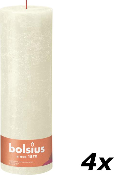 Image du produit Bolsius Lot de 4 bougies (4 pcs)