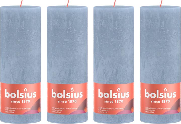 Actual product image Bolsius Set of 4 Pillar Candle (4 pcs.)