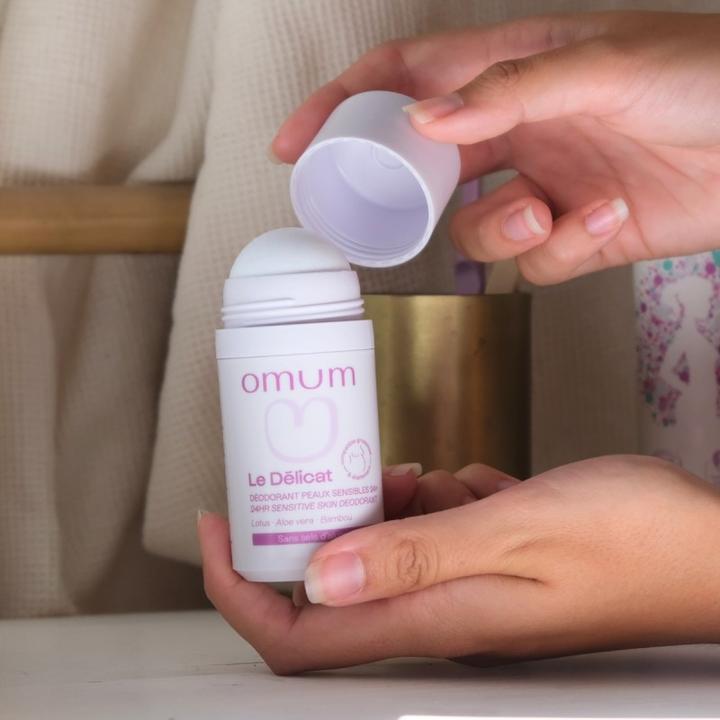 Actual product image Omum Le Délicat 24HR Sensitive Skin Deodorant (Roll-on, 50 ml)