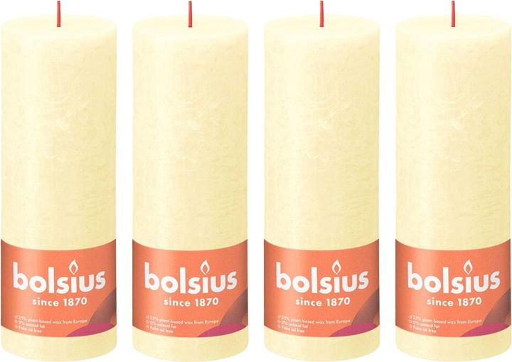Actual product image Bolsius Set of 4 Pillar Candle (4 pcs.)