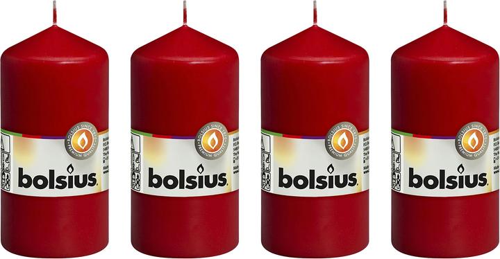 Actual product image Bolsius Set of 4 Pillar Candle (4 pcs.)