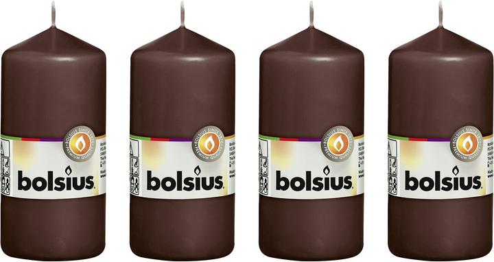 Actual product image Bolsius Set of 4 Pillar Candle (4 pcs.)