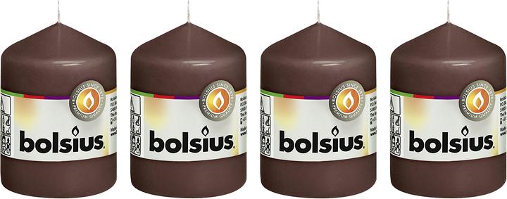 Produktbild Bolsius 4er-Set Stumpenkerze (4 Stk.)