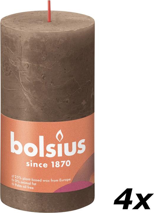 Immagine prodotto Bolsius Set di 4 candele a colonna (4 pz.)