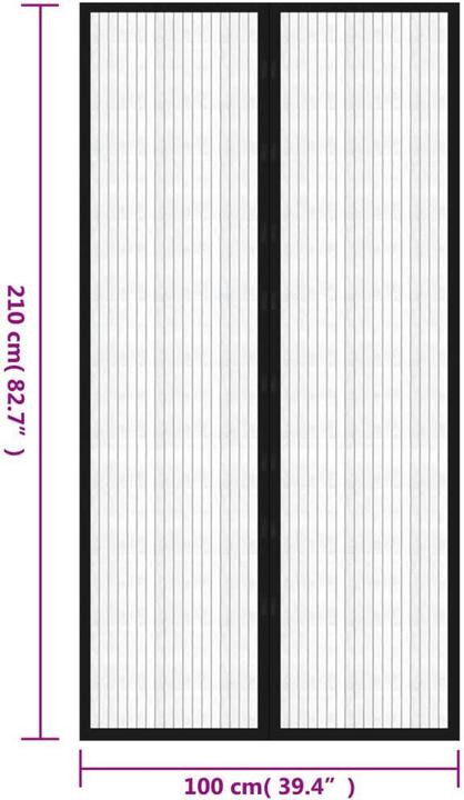 Produktbild vidaXL Insektenschutzvorhang (100 x 210 cm)