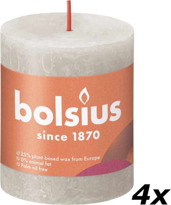 Image du produit Bolsius Lot de 4 bougies (4 pcs)