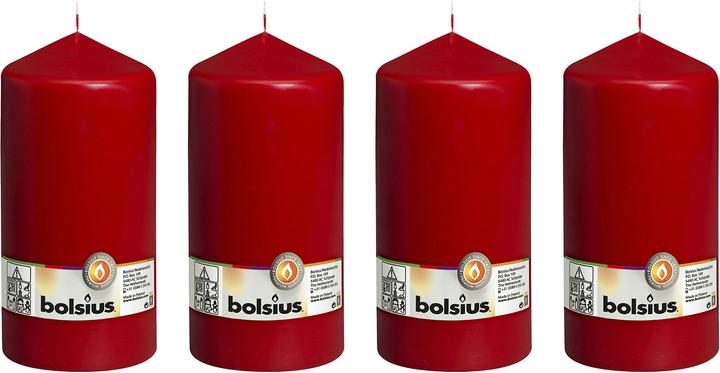 Actual product image Bolsius Set of 4 Pillar Candle (4 pcs.)