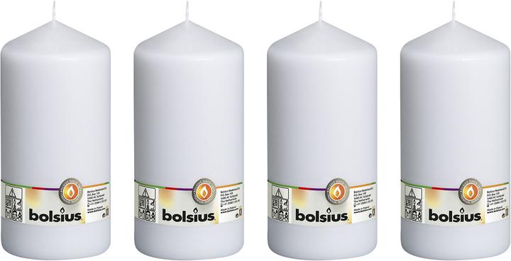 Actual product image Bolsius Set of 4 Pillar Candle (4 pcs.)