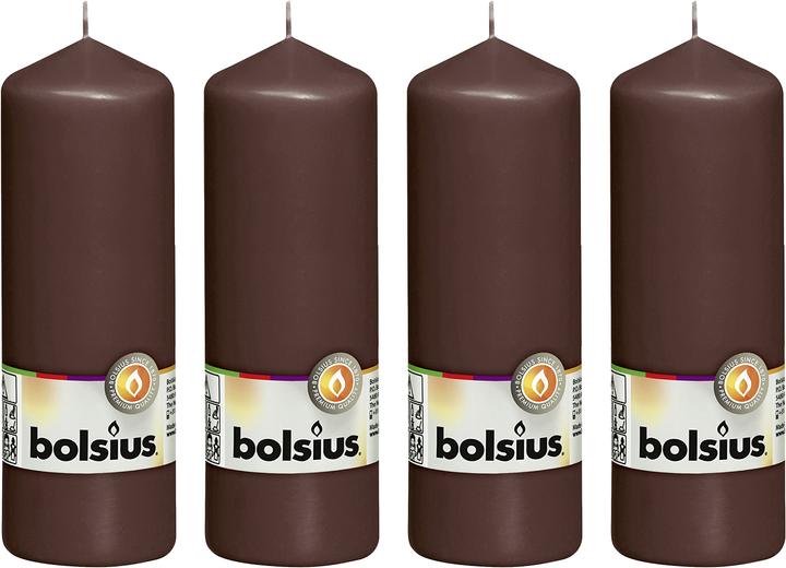 Immagine prodotto Bolsius Set di 4 candele a colonna (4 pz.)