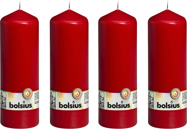 Actual product image Bolsius Set of 4 Pillar Candle (4 pcs.)