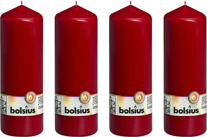 Actual product image Bolsius Set of 4 Pillar Candle (4 pcs.)