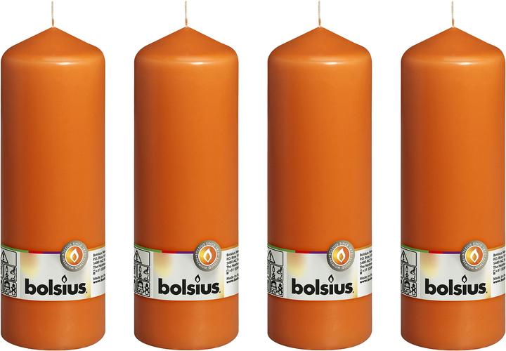 Actual product image Bolsius Set of 4 Pillar Candle (4 pcs.)