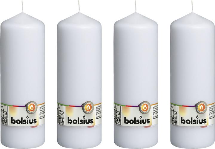 Actual product image Bolsius Set of 4 Pillar Candle (4 pcs.)