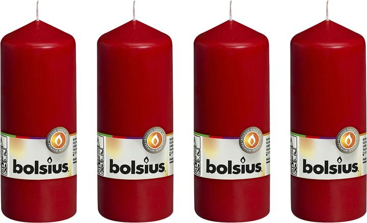 Actual product image Bolsius Set of 4 Pillar Candle (4 pcs.)
