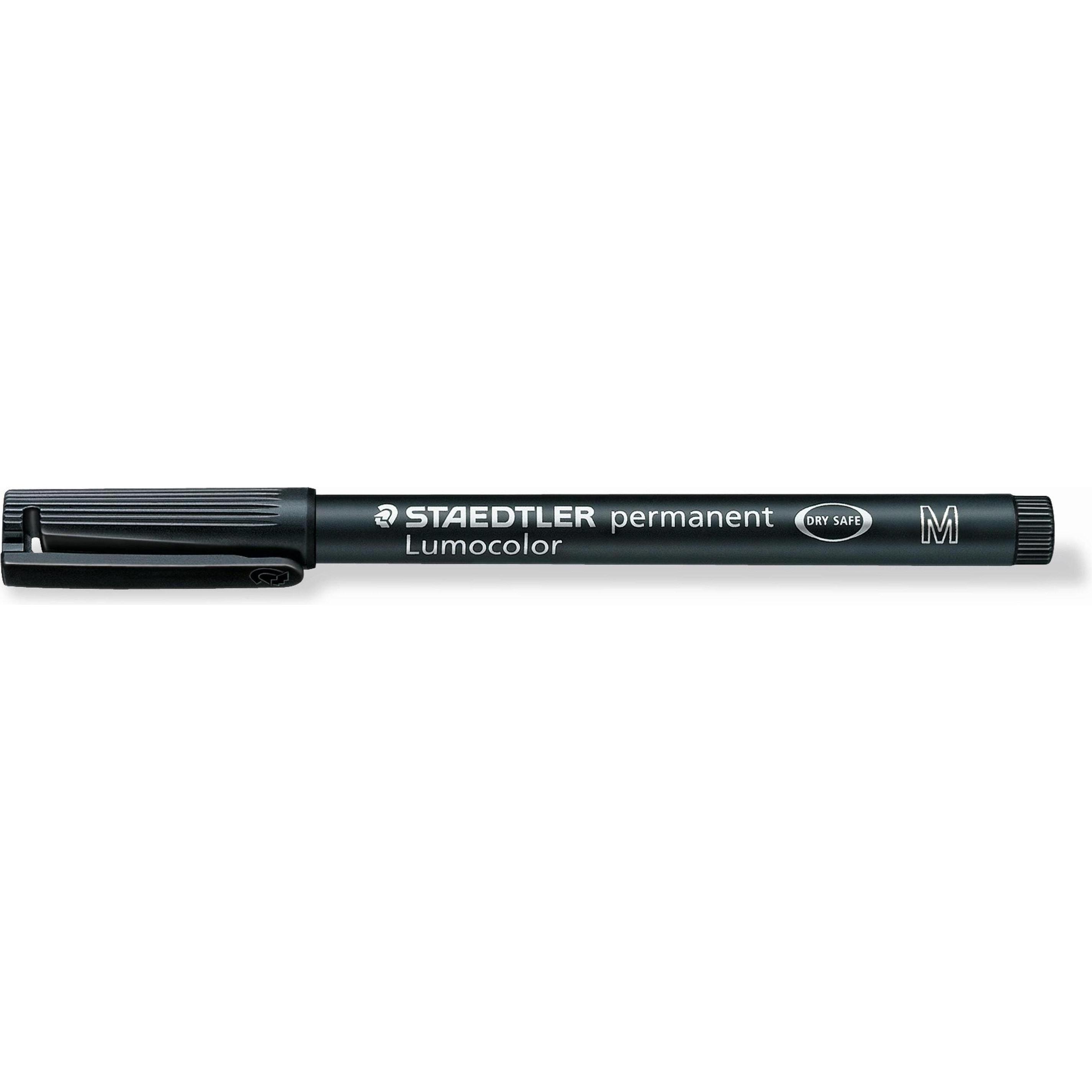 Staedtler, Marker, Lumocolor permanent (Schwarz, 1 mm, 1 x)