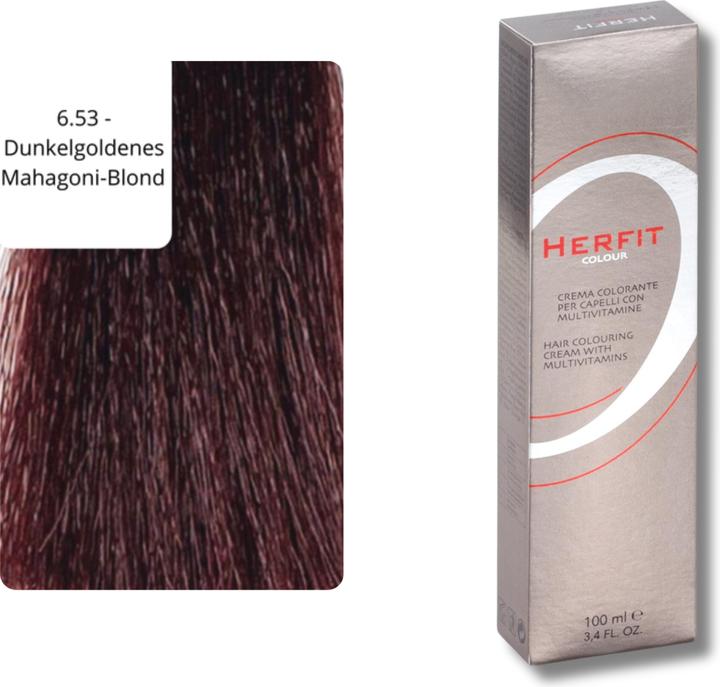 Image du produit XanitaliaPro Coloration Des Cheveux Avec Des Vitamines (6.53 - Blond acajou doré foncé)