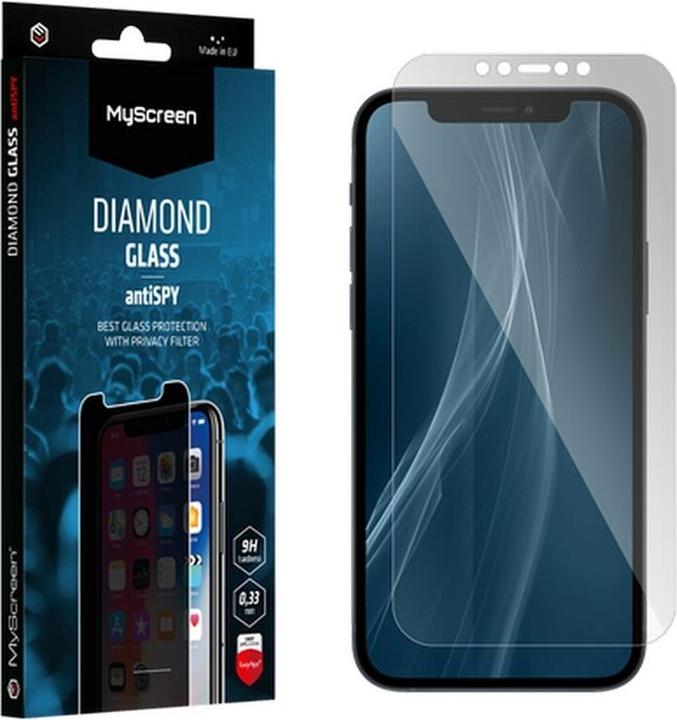 Produktbild MyScreen Protector MS AntiSPY Diamond Glass iPhone 15 Plus 6.7" Szkło hartowane (1 Stück, Apple iPhone 15 Plus)