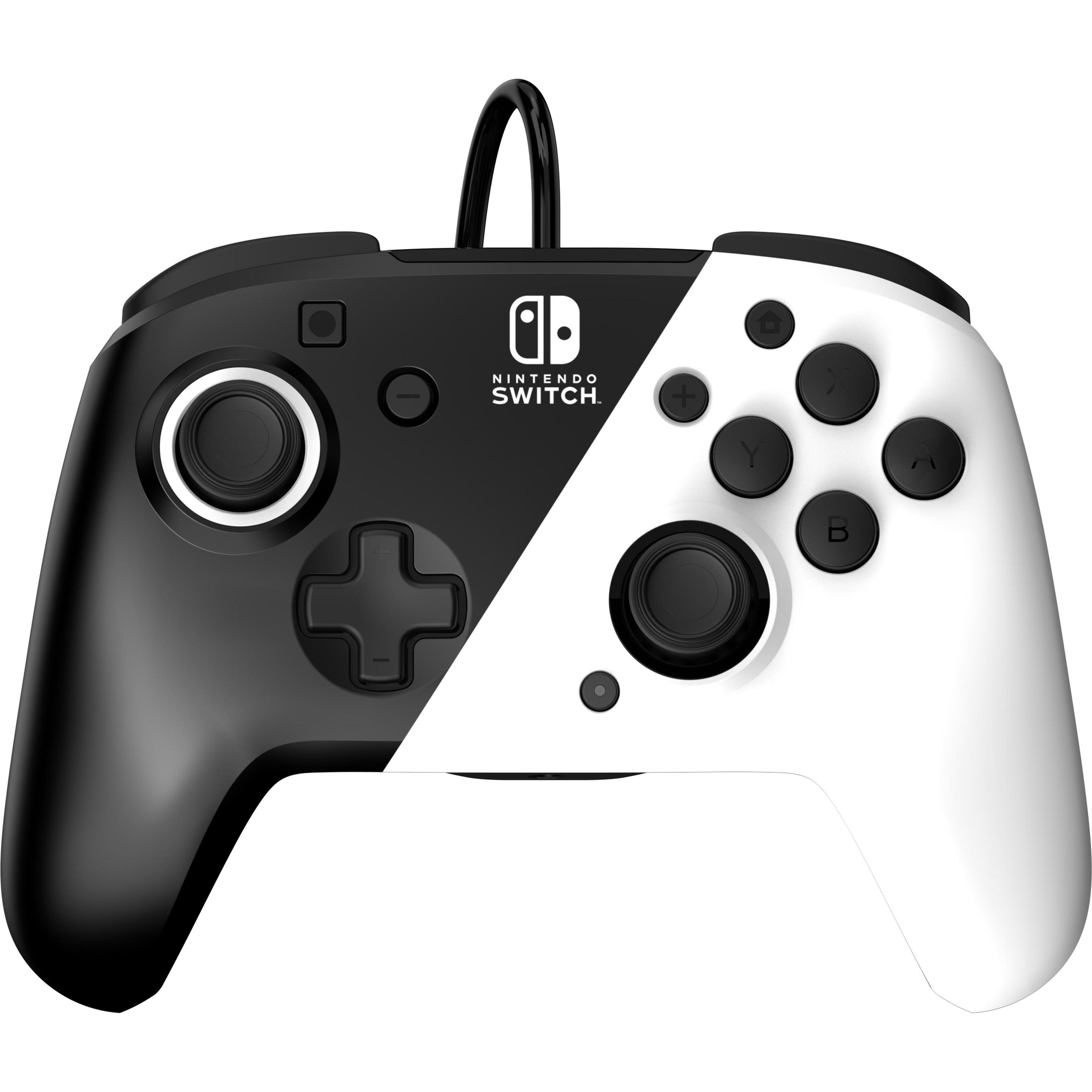 PDP Faceoff Deluxe + Audio (Switch OLED, Switch), Gaming Controller, Schwarz