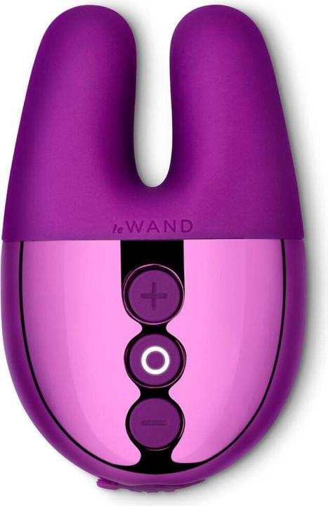 Actual product image Le Wand Lay-on vibrator "Double Vibe" Cherry