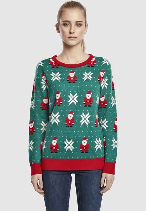 Actual product image Urban Classics Ladies Santa Christmas Sweater (M)