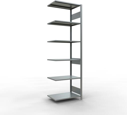 Actual product image Schulte Lagertechnik MULTIplus150 boltless add-on bay system with length bolts