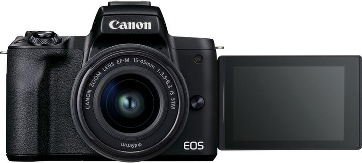 Produktbild Canon EOS M50 Mark II (15 - 45 mm, 24 Mpx, APS-C / DX)
