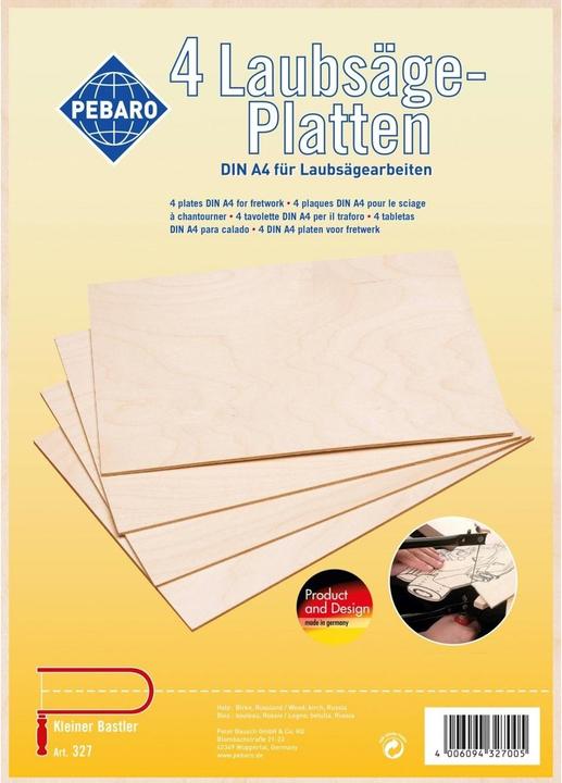 Image du produit Pebaro Contreplaqué à chantourner