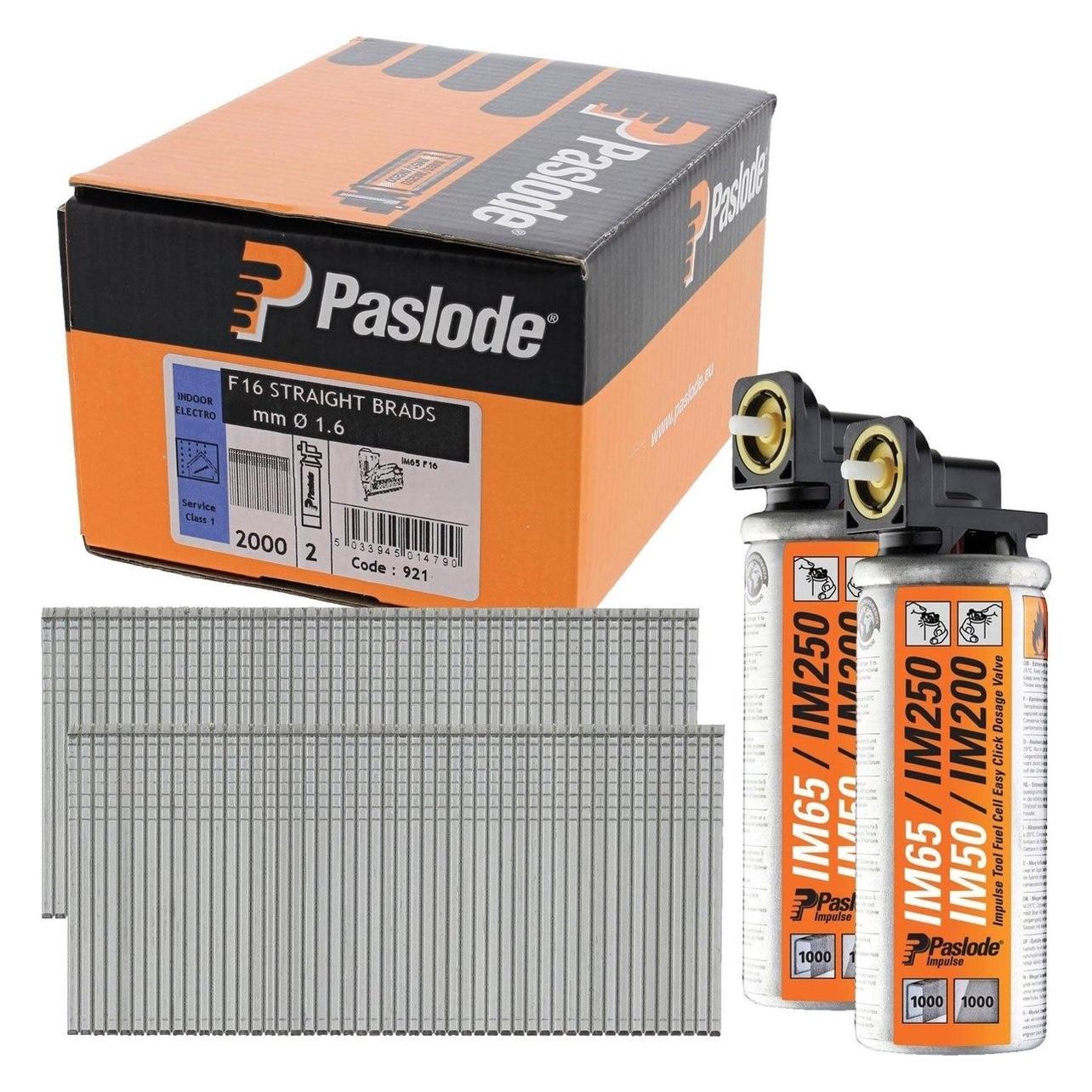Paslode, Nagels, F16 X 45 Mm Verzinkte Afwerknagels (45 mm)